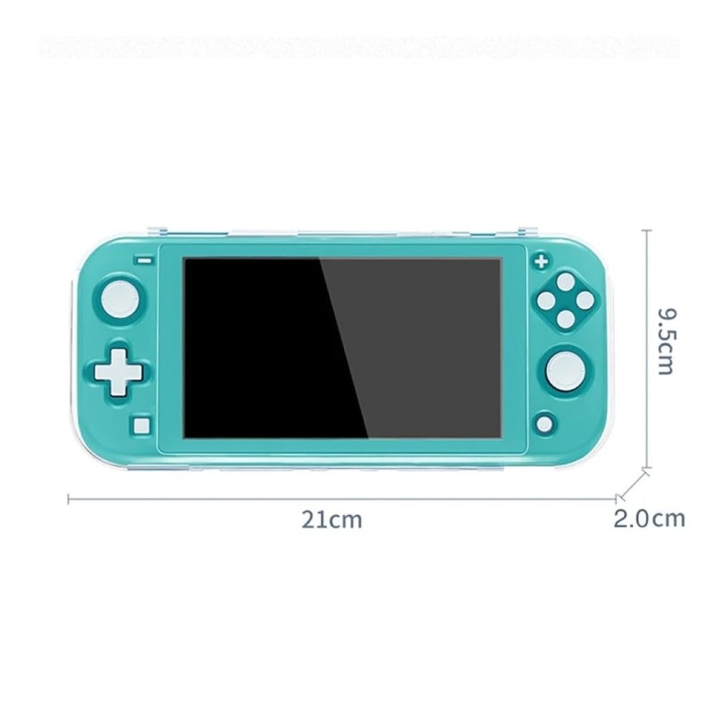 DA GAMERS Protector Rígido Transparente Switch Lite Crystal Cover Case