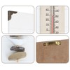 com-four® Analogue Thermometer - Maritime Wall Thermometer for Indoor Use