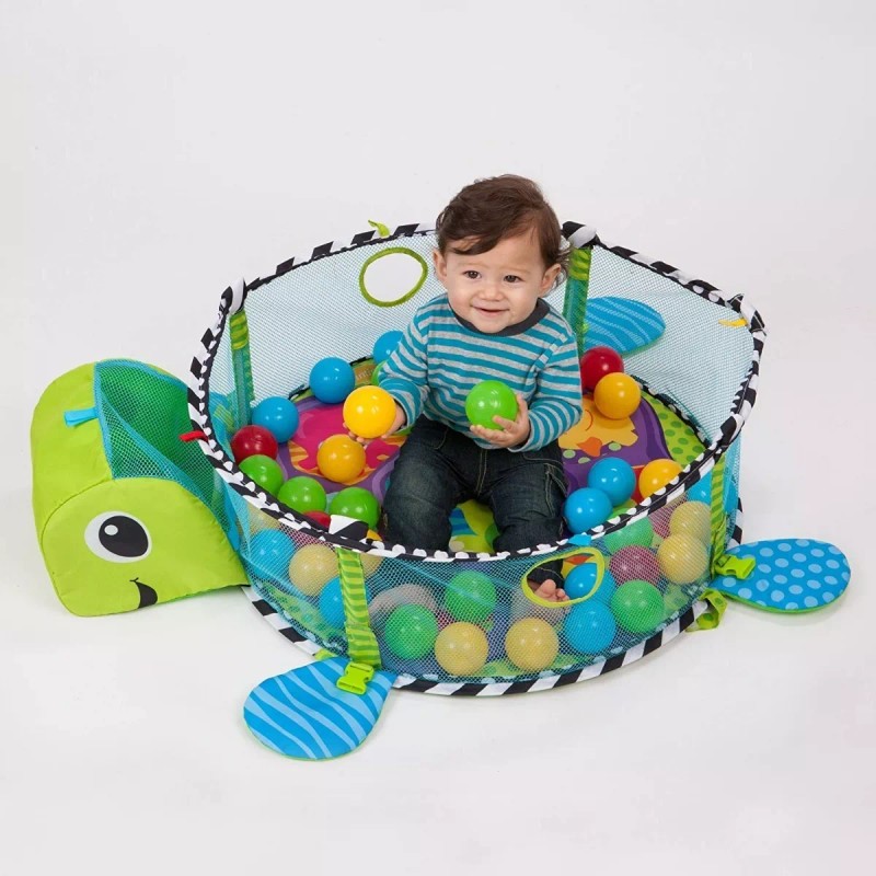 Aeiou Gimnasio Para Bebe Tapete Pelotas Actividades Tortuga Aeiou