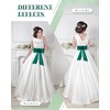 Glitopper Women Satin Waist Belts Dress Sash Waist Belt for