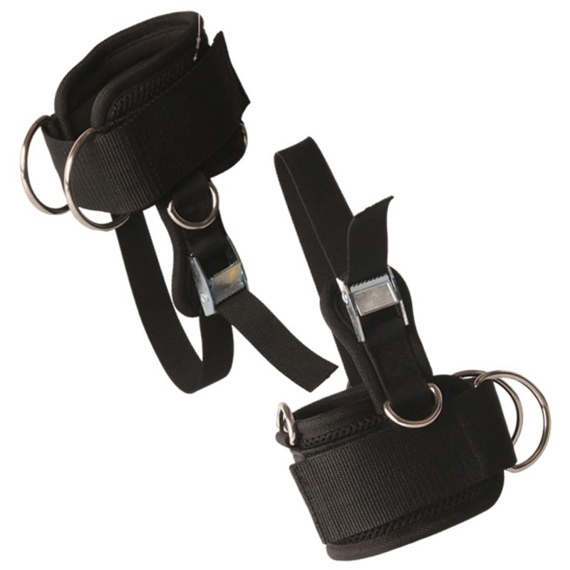 WOONEKY Gym Ankle Strap for Cable Machine Dumbbell Ankle Strap