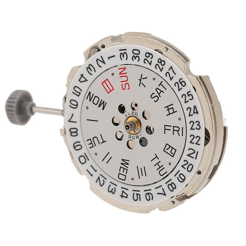 Automatic Watch Movement Professional Alloy Dual Calendar Quartz Watch Movement