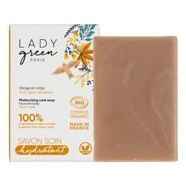 Lady Green Care Soap Face & Body, Moisturising, 100 g