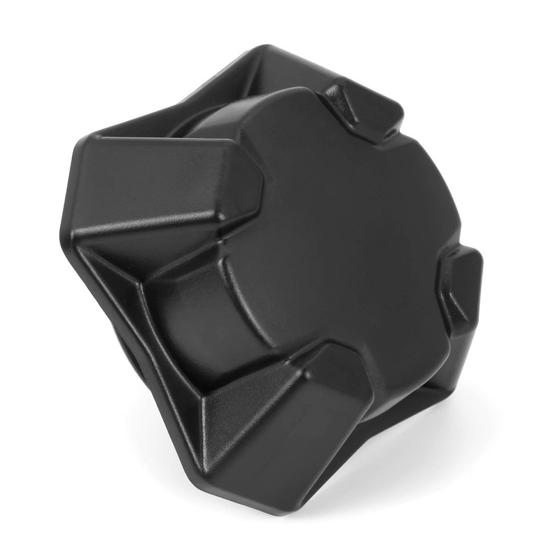 SAUTVS Tire Wheel Hub Caps for Can-Am Defender, Black Dust