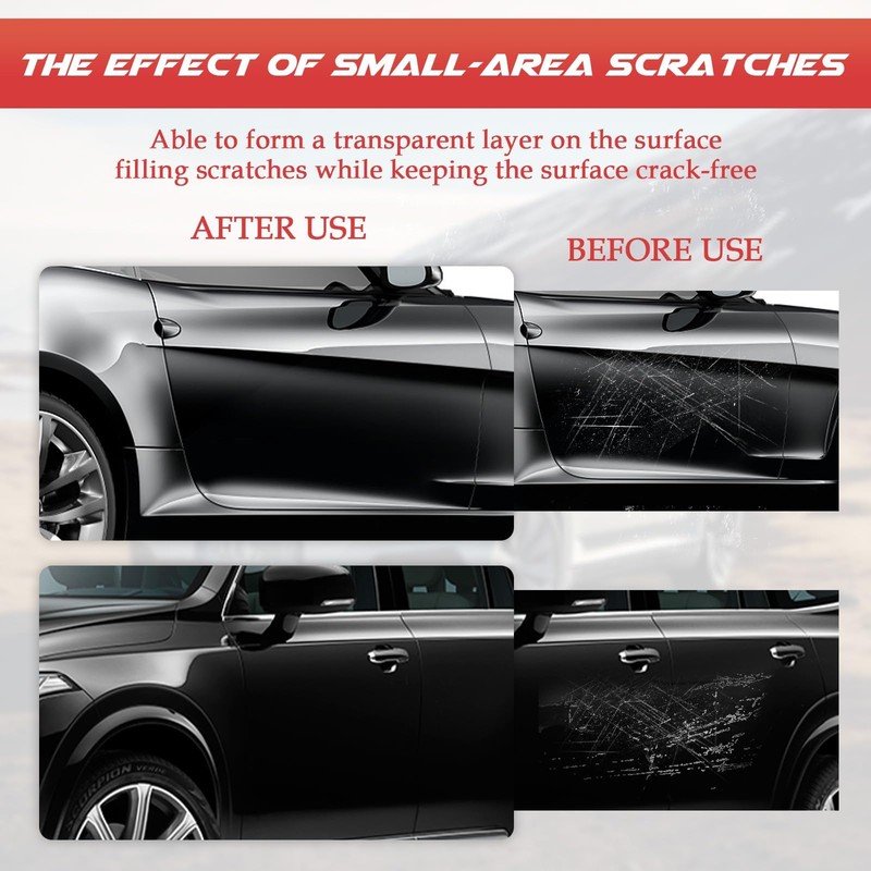 4PCS Vitanst Clearfix Scratch Remover - Effective Auto Paint Touch-Up