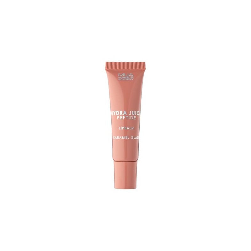 MUA Hydra Juice Peptide Lip Balm, Caramel Glaze (Pack of