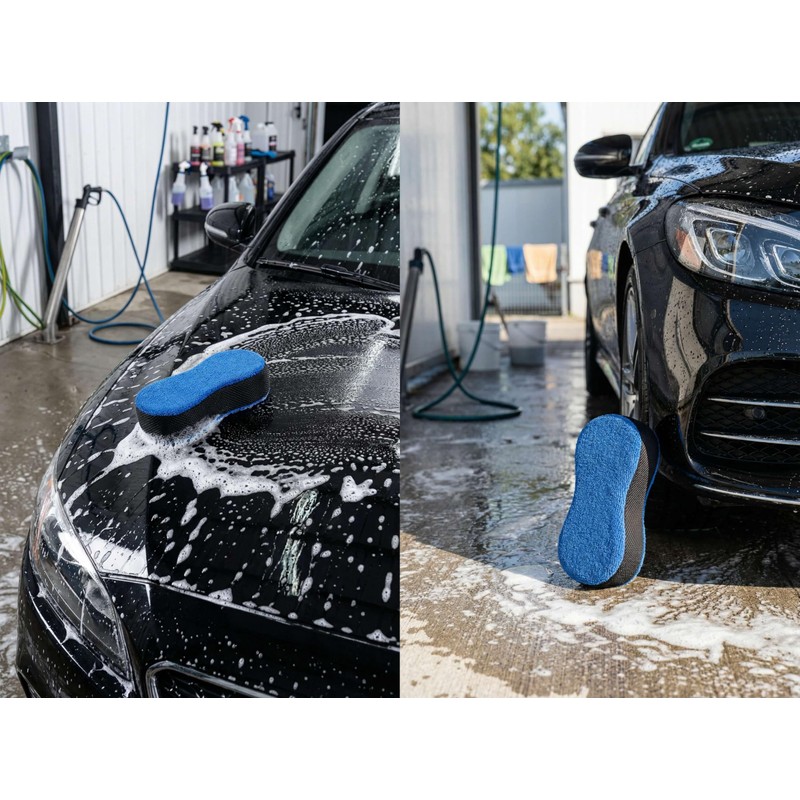 K-STH (5 Pack) Microfibre Car Cleaning Sponges & High-Density Car