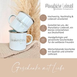 Manufaktur Liebevoll Mugs with sayings "Weltbeste" and "Lieblings..." I Many Occasions I Not Customisable