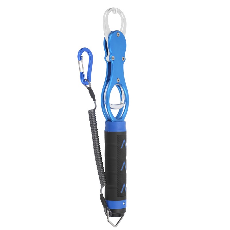 Aluminum Alloy Fish Controller with Scale Portable Weighing Fishing Lip