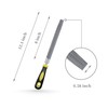 8-Inch Half Round Bastard Double Cut With Handle File for