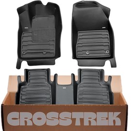 Mat Up! for Subaru Crosstrek 2024 2025 Custom Fit Floor mats, All Weather, Full Coverage 1st & 2nd Row