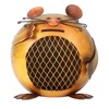Mouse Shaped Iron Art Coin Bank Box Piggy Bank Table