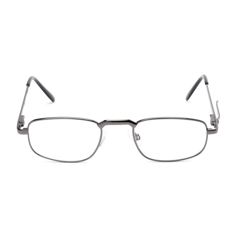 Rectangle Reading Glasses in Grey by Readers.com | The Anderson