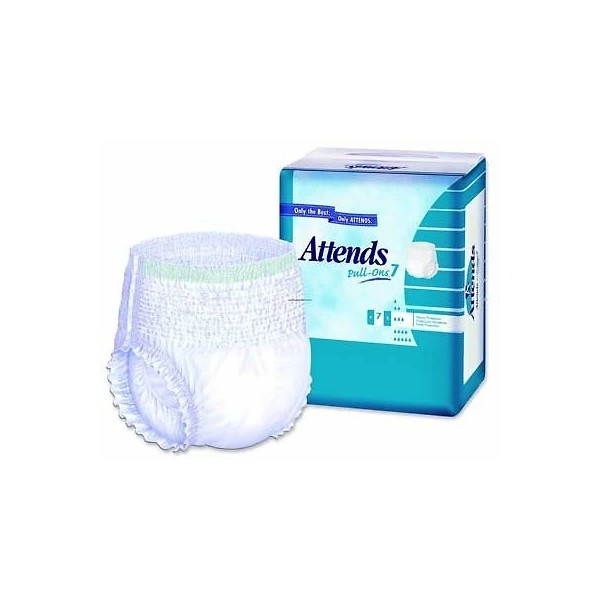 Attends Super Plus Absorbency Underwear Large BG/18 #APP0730 8 PACK