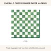 MACKENZIE-CHILDS Dinner Paper Napkins, Stylish Paper Dinner Napkins, Pink-and-White Rosy