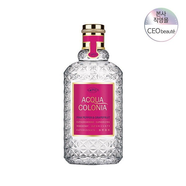 [4711] [Official Importer] Aqua Colonia Pink Pepper 100ML / [4711]