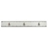 'Sailor Rat' 30cm (12 Inch) White Plastic Ruler (RL00087590)
