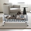 Elevated Raised Outdoor Dog Bed - Cooling Washable Dog Cot