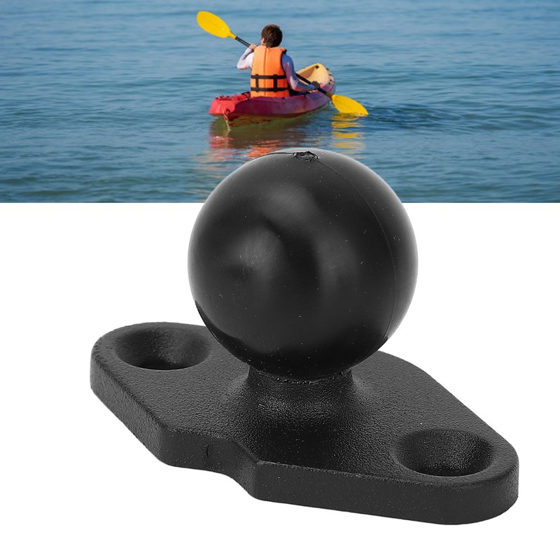 1 Inch Ball Mount Base Aluminum Alloy Rubber Universal Electronic