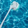 Electric Body Brush Set Rechargeable Long Handle Scrubber Shower Brush