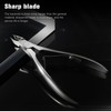 BEZOX Cuticle Cutter, Stainless Steel, with Sharp and Smooth Edge,