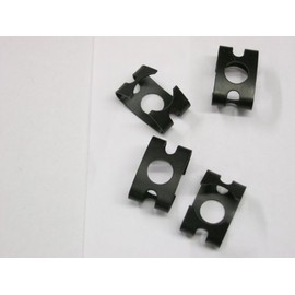 VW GOLF MK2 MK1 CABRIOLET SCIROCCO 1.6 1.8 GTI BRAKE HOSE CLIPS 4D0611715B C923