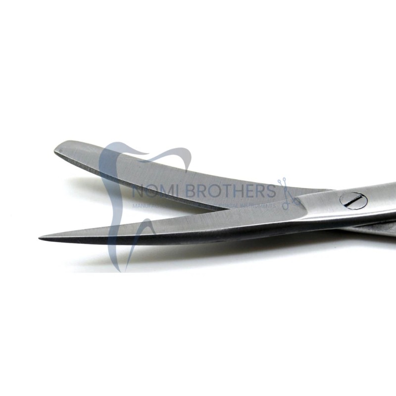 NOMI BROTHERS Dressing Scissors Curved 5.5" Sharp/Blunt Surgical Medical Shears