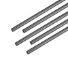 sourcing map 5 pcs Carbon Fibre Rod for RC Aircraft