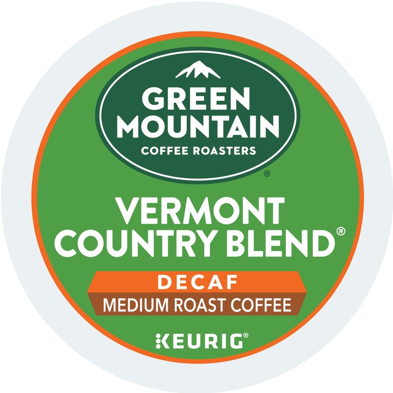 Green Mountain Coffee Roasters Vermont Country Blend Decaf, Keurig Single-Serve