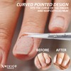 NIVICO Fine point Cuticle Scissor 10cm - Mirror Finish Multi-Purpose