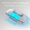 anbernic rg 34xxハンドヘルドゲームコンソールlinuxシステムh700 3.4インチips wifi/bluetooth wi-fiオンラインマルチプレイヤーとストリーミング (RG34XX-Glacier)