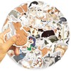 50 Pcs Cute Cat Stickers Set – Adorable Cat Illustrations
