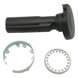 NOVAPARTS 22979267 47830 Tube Spare Tire Carrier Lock Cover and Rings Kit for 2014-2019 Chevy Silverado 1500 2500 HD 3500 HD 2014-2019 GMC Sierra 1500 2500 HD 3500 HD Spare Tire Hoist Cover 15769308