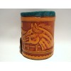 Leather Dice Cup HIGH QUALITY Made in Mexico. Cubilete de