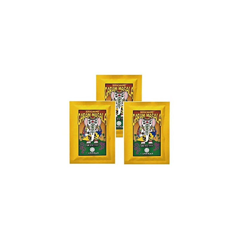 Yawataya Shichimi Garam Masara, 0.5 oz (15 g) Bag, Set