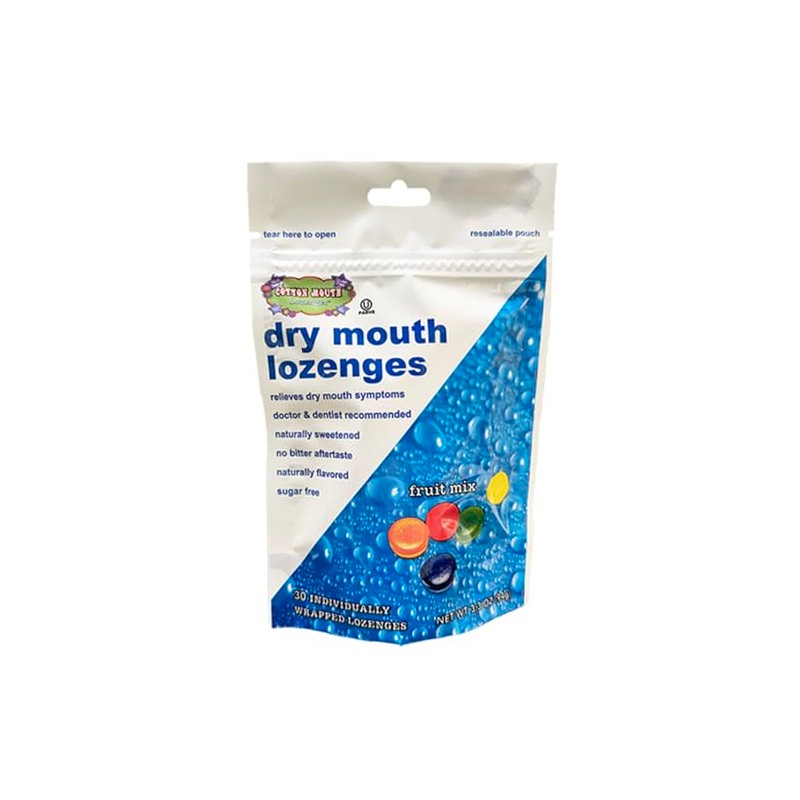 Cotton Mouth Dry Mouth Lozenges Fruit Mix Bag