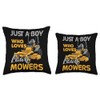 Funny Gardening Lawn Mowers Boy Birthday Toddler Just A Boy