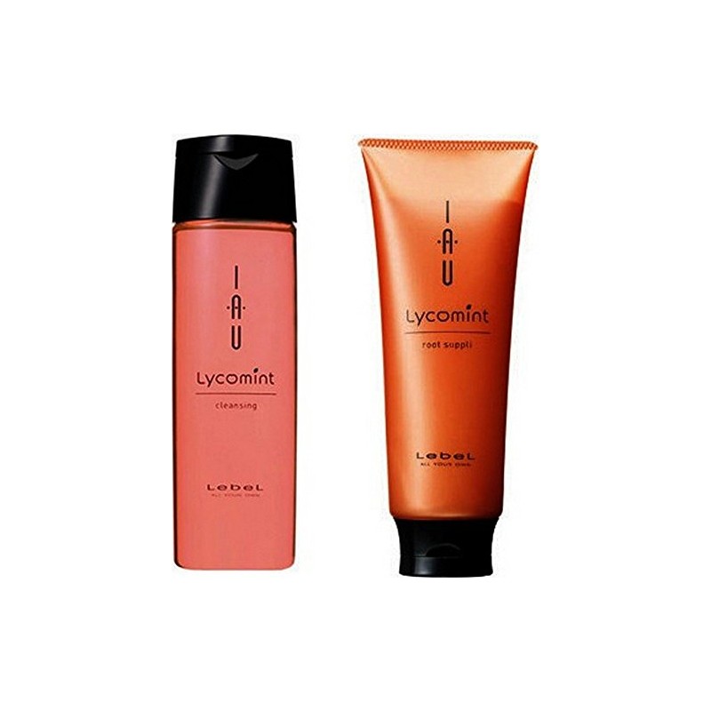 Lebel IAU Lycomint ルベル イオ リコミント クレンジング 200ml＆ルートサプリ 200ml