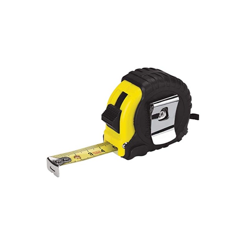 5 Meter Retractable Tape Measure Griplock Imperial Metric Measuring Metres