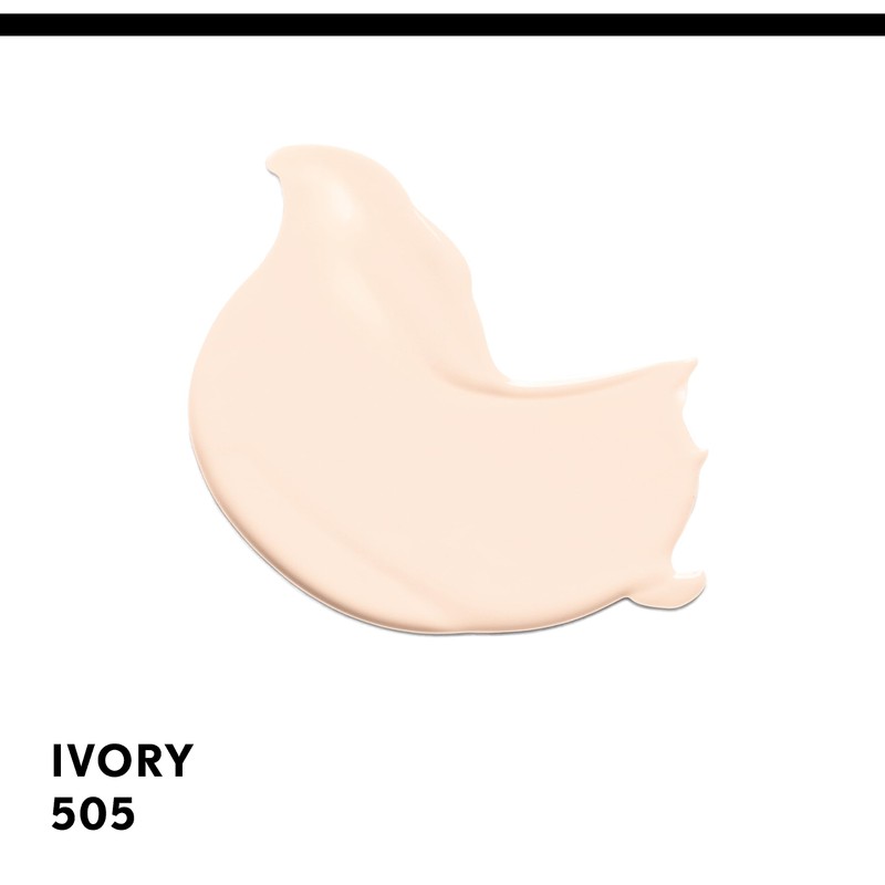 COVERGIRL, Clean Matte Liquid Foundation, Ivory 505, 1 oz, 1
