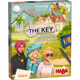 HABA 305611 The Key-Oakdale Golf Murder Investigation Game from 8 Years, Pack of 1