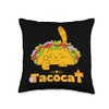 Tacocat Spelled Backwards is Tacocat With A Cat Taco Throw