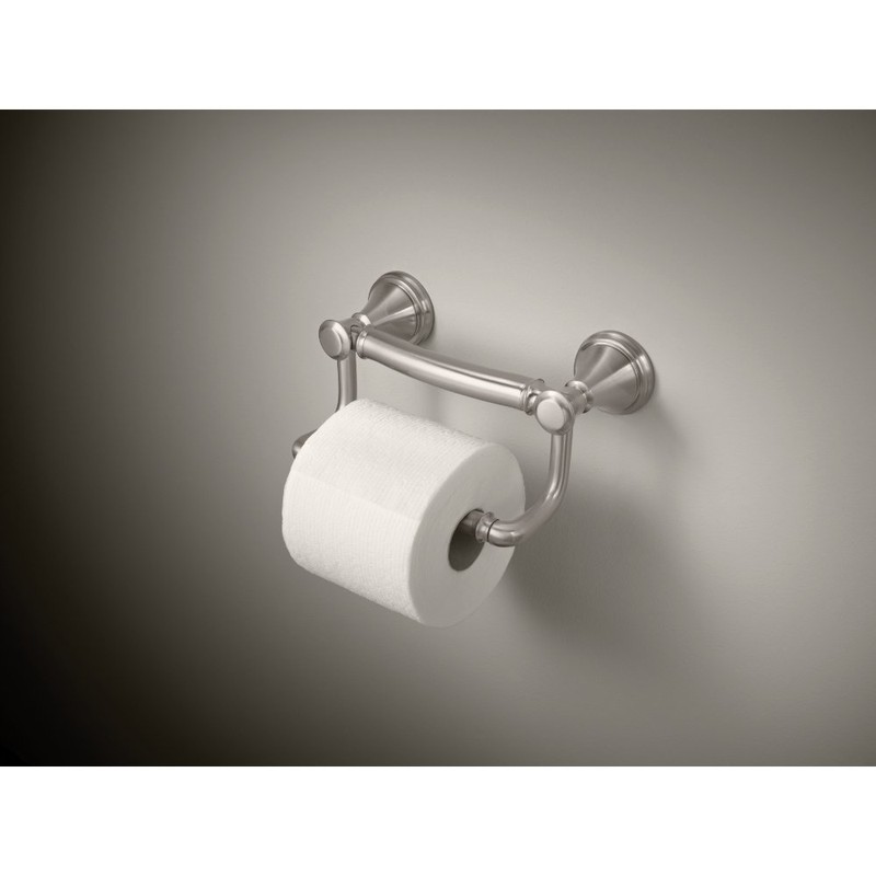 Delta Traditional (1-Pack) Toilet Paper Holder w/ Assist Bar ADA