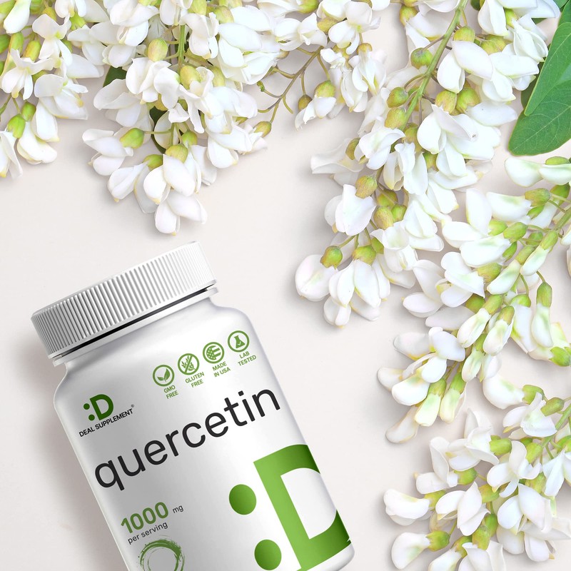 Quercetin 1000mg Per Serving (2 Pack) | 300 Capsules, High