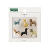 Midori 43426006 Mini Magnets, Pack of 6, Dog Pattern