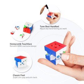 GAN GAN 330 Cube, 3x3 Mini Speed Cube Toys Gift 1.2 Inch (Standard Version)