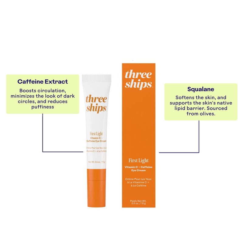 Three Ships - First Light Vitamin C + Caffeine Eye