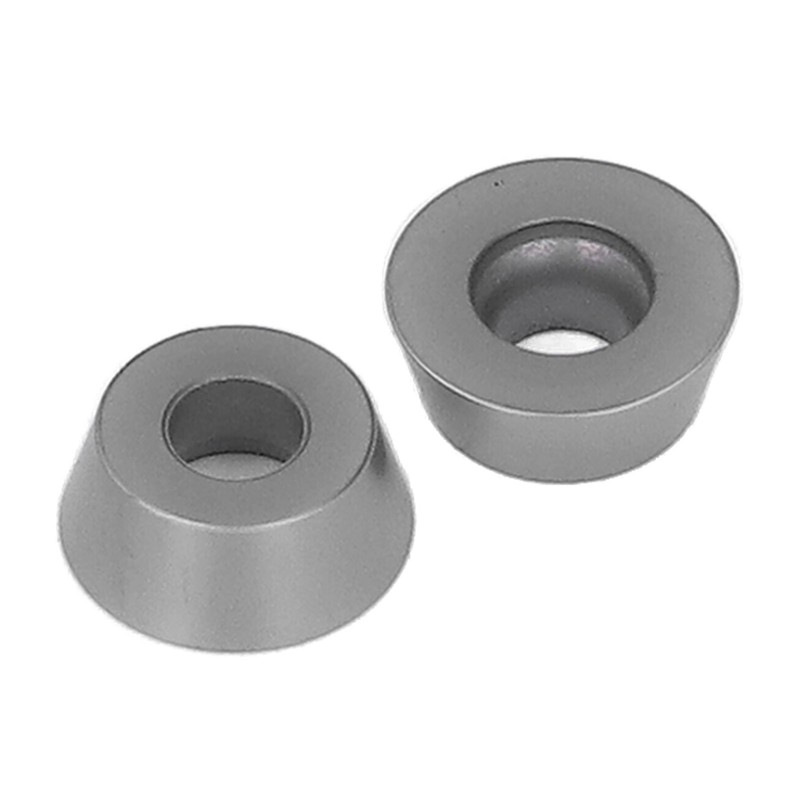 10PCS Black Coating Carbide Inserts Round CNC Turning Milling Inserts
