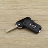 EMSea Car 3-Button Flip Key Shell Compatible with Civic City