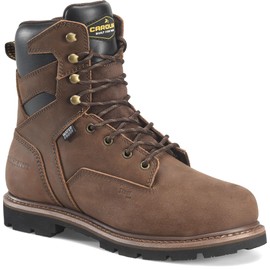 Carolina Men's 8" Waterproof Steel Toe Work Boot, Brown - 9 D